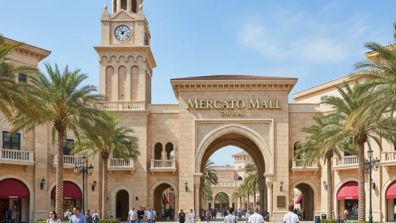 Mercato Shopping Mall Dubai